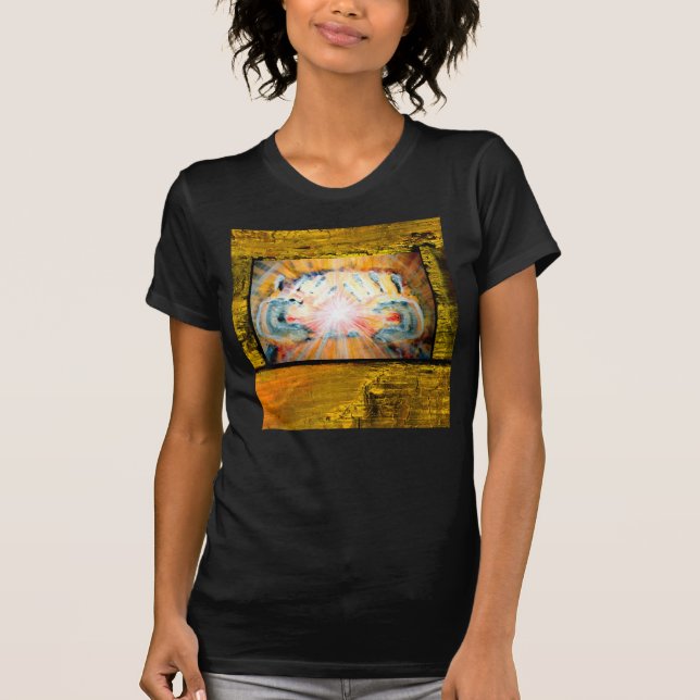 Lagra Händer och bön för läkning Tee Shirt (Framsida)