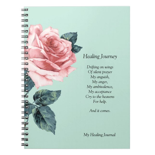 Lagra Journey-inspirationell journalföring Anteckningsbok (Framsidan)