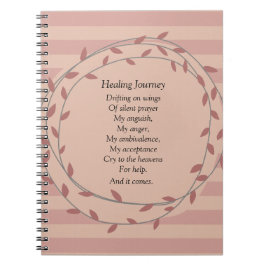 Lagra Journey-inspirationell journalföring Anteckningsbok