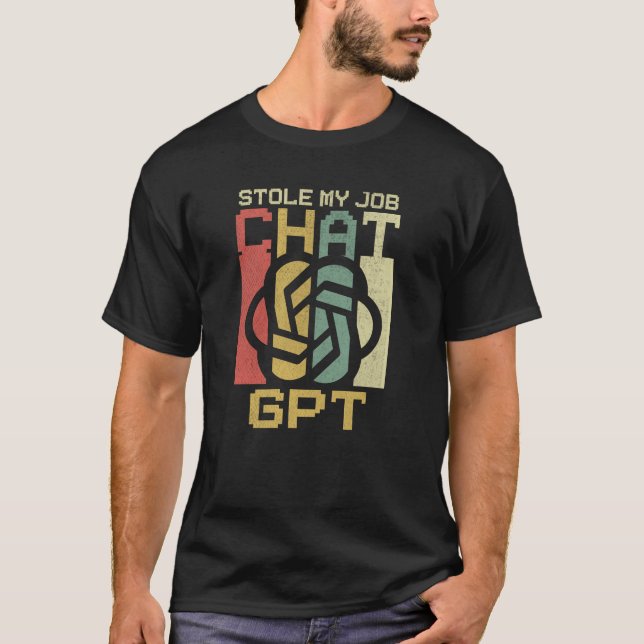 Lagra min Chatta-GPT T Shirt (Framsida)