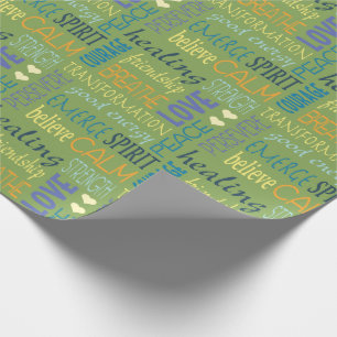 Lagra Ord-typografi Presentpapper