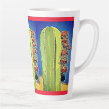 Lagra Pipe Cactus i Bloom Latte Mugg