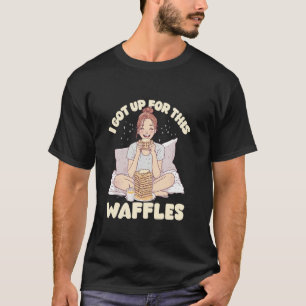 Lagra u2018Em Högt Waffle Brunch Nöje T Shirt