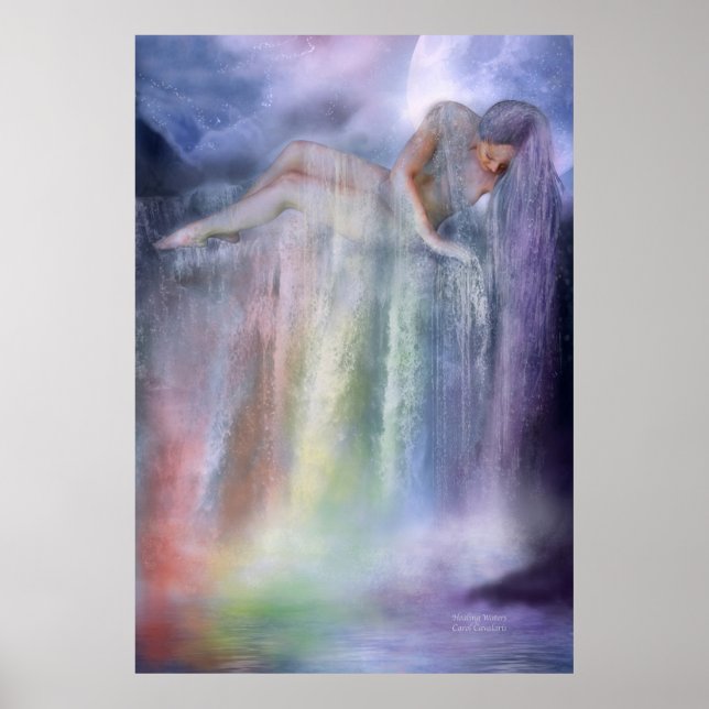 Lagra Vatten Fine Art Poster/Skriv ut Poster (Framsidan)