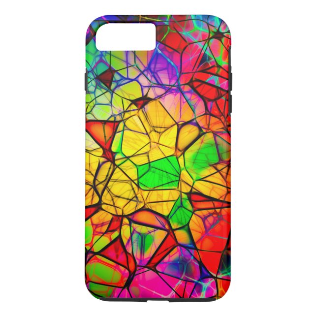 Lagrad glasdesign iPhone 7 Plus, Tuff Case-Mate iPhone Skal (Baksida)