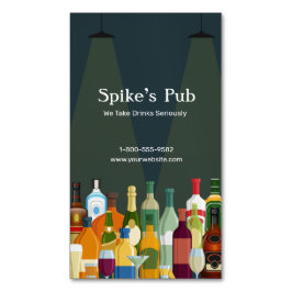 Lagrad Pub Magnetiska Visitkort