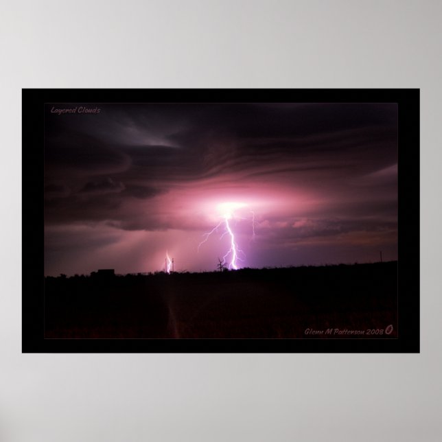 Lagrade moln poster (Framsidan)