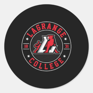 Lagrange College Athletics Vintage Sportdesign M Runt Klistermärke