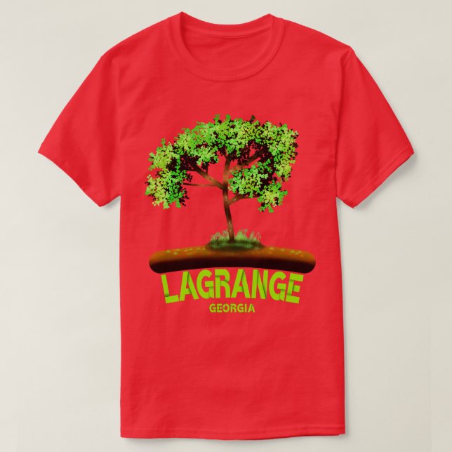 Lagrange Georgia TShirt 1 T Shirt (Design framsida)