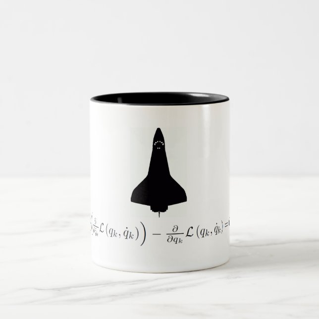 Lagranges likställande Två-Tonad mugg (Center)