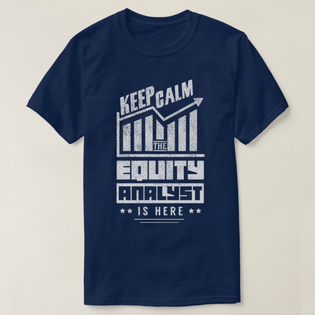 Lagrar Analysis Equity Analyst Analysis Trader 12 T Shirt (Design framsida)
