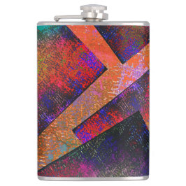 Lagrar av den rustiska färgaden bilder ojämnt arra fickplunta