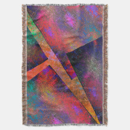 Lagrar av den rustiska färgaden bilder ojämnt arra filt