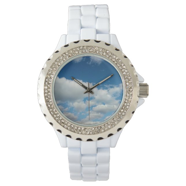 Lagrar av moln armbandsur (Framsida)