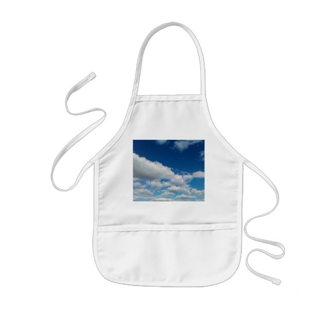 Lagrar av moln barnförkläde (Framsidan)