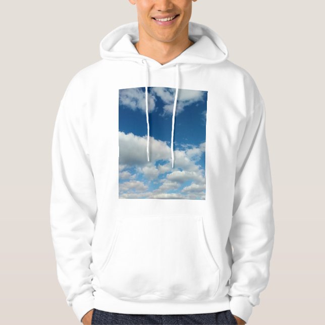 Lagrar av moln hoodie (Framsida)