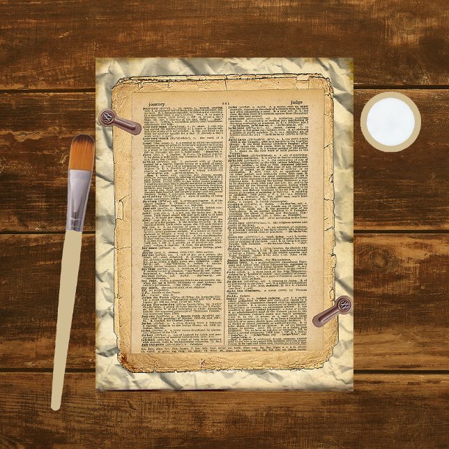Lagrar av Vintage Scrapbook Papper 12 (Skapare uppladdad)
