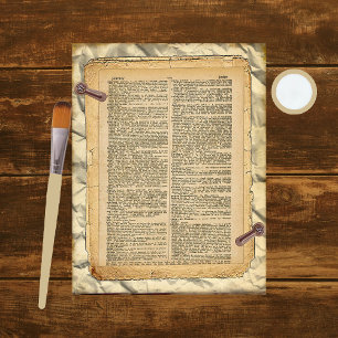 Lagrar av Vintage Scrapbook Papper 12