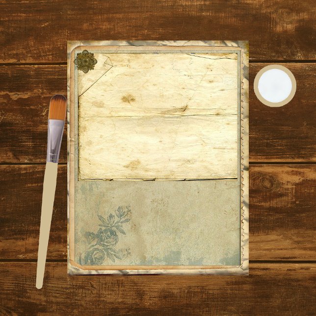 Lagrar av Vintage Scrapbook Papper 8 (Skapare uppladdad)
