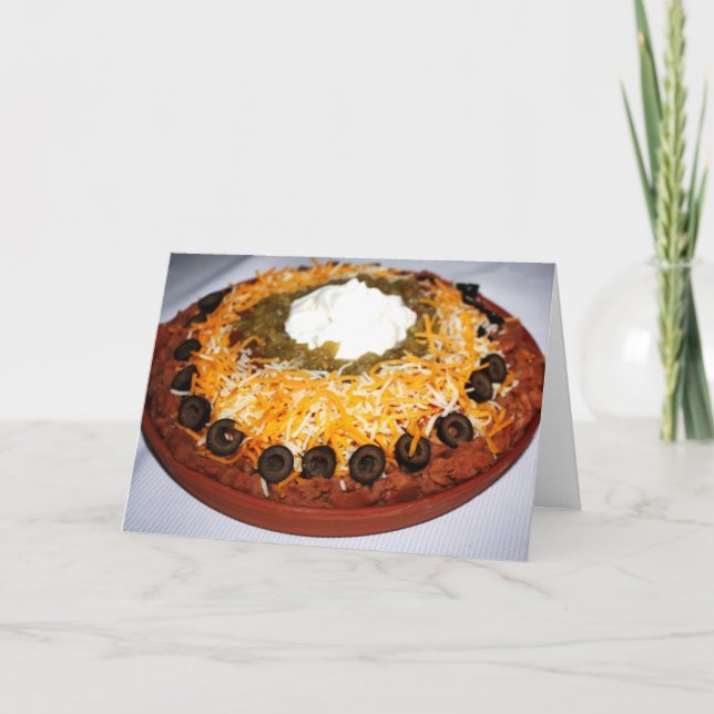 Lagrar Bean Dip Kort (Framsida)