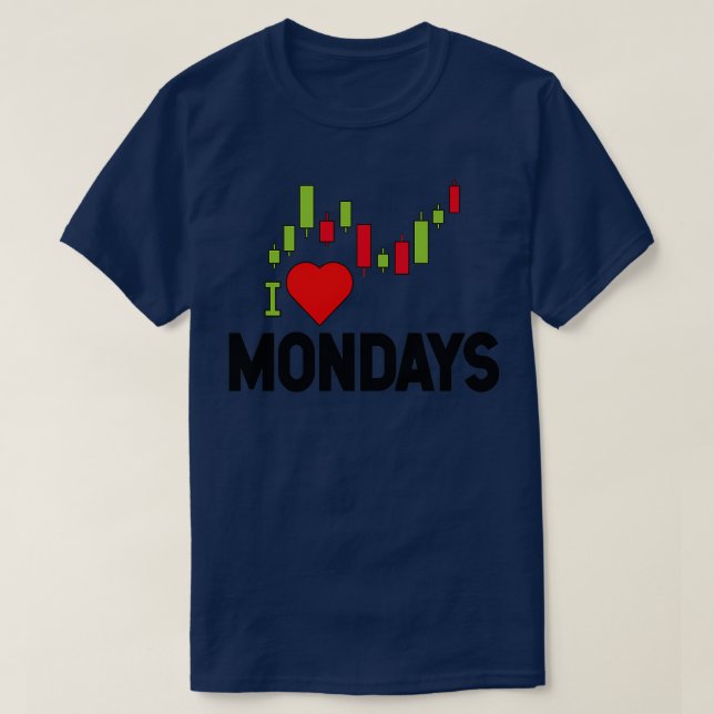 Lagrar Day Trading I Kärlek Moneys Lagrar Trading T Shirt (Design framsida)