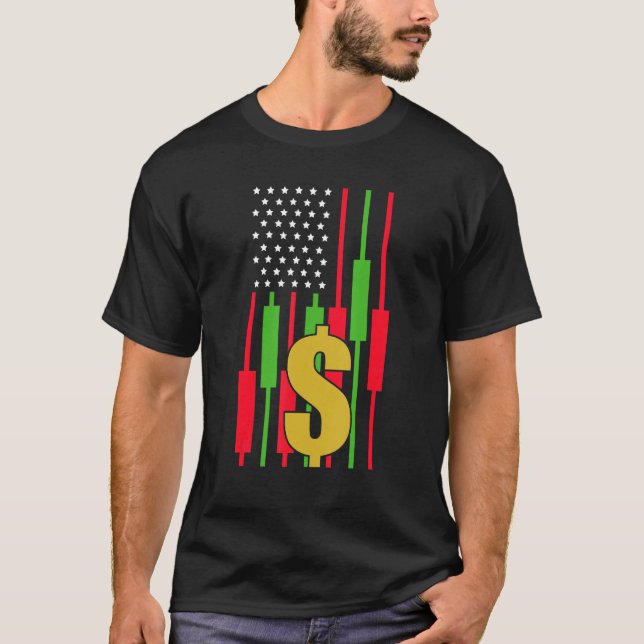 Lagrar Exchange Investor Flagga 2 T Shirt (Framsida)