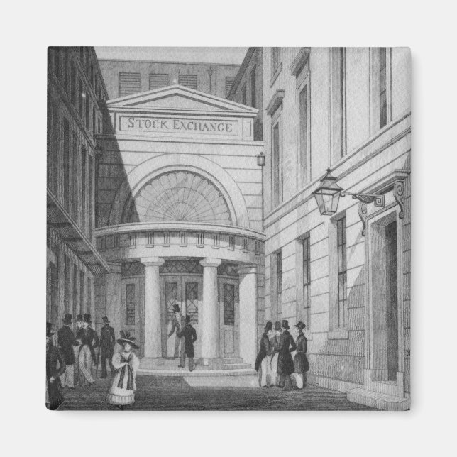 Lagrar Exchange, London, från Metropolitan Magnet (Framsidan)