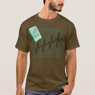 Lagrar-handlare med lagrar-varmslag, EKG 1 T Shirt