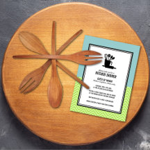 Lagrar i Kitchen Inbjudningskort för möhippa