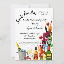 Lagrar i Pub Par-hushållet, uppvärmningen av Party Inbjudningar