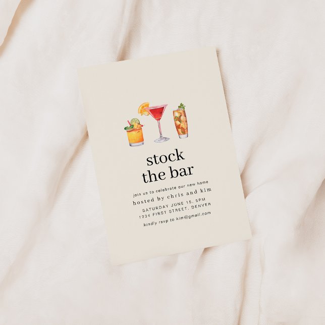 Lagrar i Pub--uppvärmningen Party Inbjudan (Skapare uppladdad)