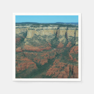 Lagrar i Red Sten i Sedona Arizona Pappersservett
