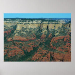 Lagrar i Red Sten i Sedona Arizona Poster
