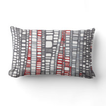 Lagrar i rött och grå färg