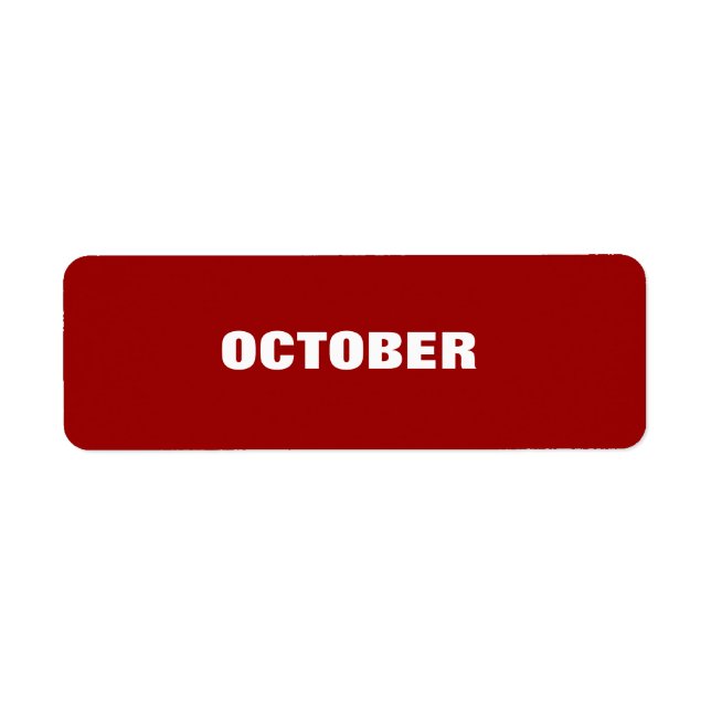 Lagrar-inventering Returadress Etikett (Framsidan)