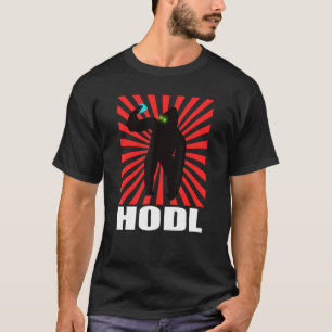 Lagrar Market Apes Grönt Öga Meme Hodl Trading Inv T Shirt
