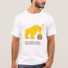 Lagrar Market Bull Springa Fueled by Bitcoin T Shirt