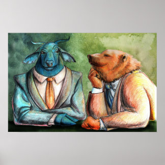 Lagrar Market by Portia St. Luke Poster