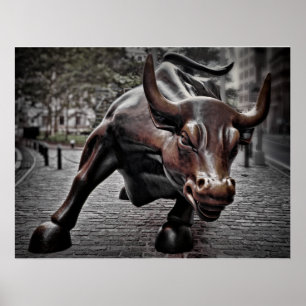 LAGRAR MARKNAD BULL POSTER