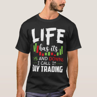 Lagrar Marknadsföringsavgift för dagshandlare Fore T Shirt