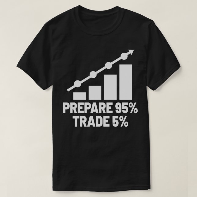 Lagrar Marknadsföringshandlare Forex Trader Invest T Shirt (Design framsida)