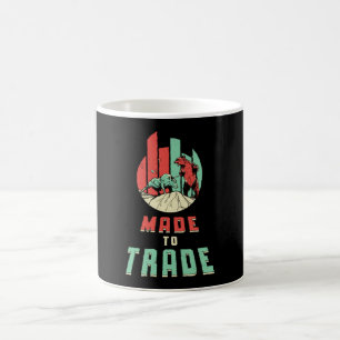 Lagrar Marknadsföringsinvesterare Bear Bull Trader Kaffemugg