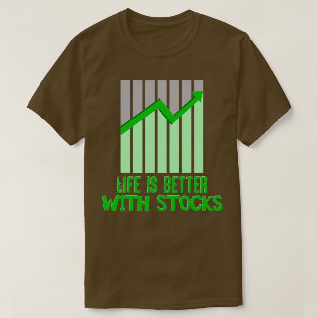 Lagrar marknadshandlare Lagrar Exchange Investor D T Shirt (Design framsida)