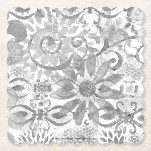 Lagrar On Lagrar Abstrakt Underlägg Papper (Framsida)