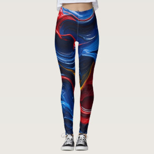 Lagrar på Lagrar av färg Leggings