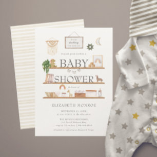 Lagrar Shelves Boho Nursery Baby Shower