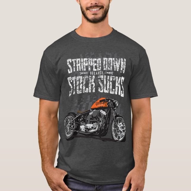 Lagrar suger den beställnings- motorcykelskjortan t shirt (Framsida)