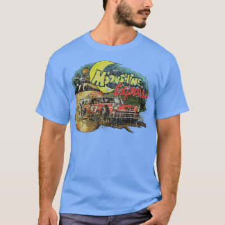 Lagrar Tävla Moonshine Express 1976 T Shirt