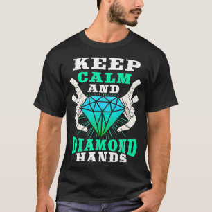 Lagrar Trader-skjortans Behålla Lugn och Diamond H T Shirt