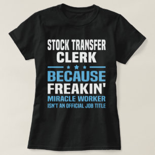Lagrar Transfer Clerk T Shirt